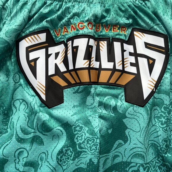 Miami Heat Green Basketball Shorts - Picture 5 of 5